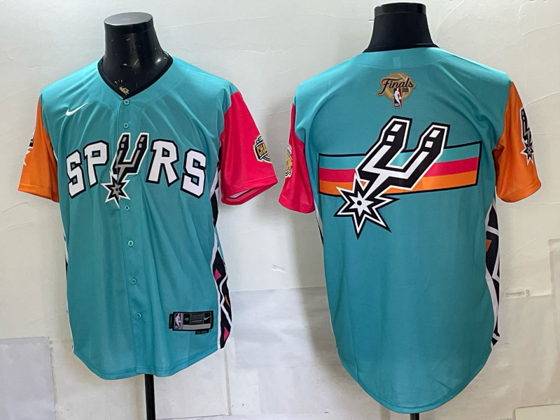 Men San Antonio Spurs blank green Nike 2026 NBA Jersey 0703